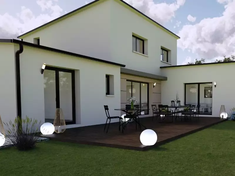 Maison neuve, 128 m² - Semblançay (37360)