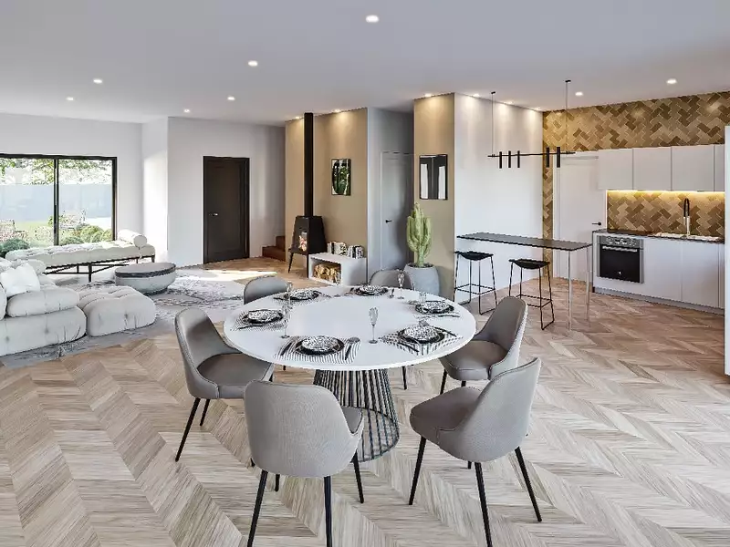 Maison neuve, 129 m² - Le Plessis-aux-Bois (77165)
