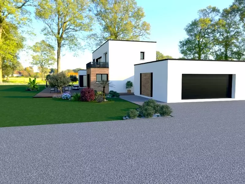 Maison neuve, 160 m² - Franqueville-Saint-Pierre (76520)