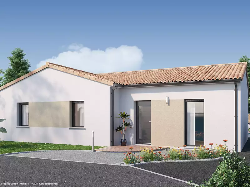 Maison neuve, 93 m² - Cussac-Fort-Médoc (33460)