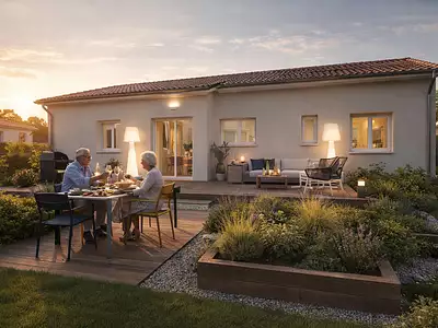 Maison neuve, 90 m²