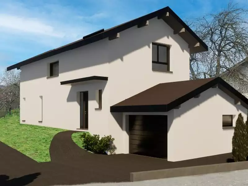 Maison neuve, 128 m² - Saint-Julien-en-Genevois (74160)