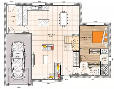 Maison neuve, 123 m²