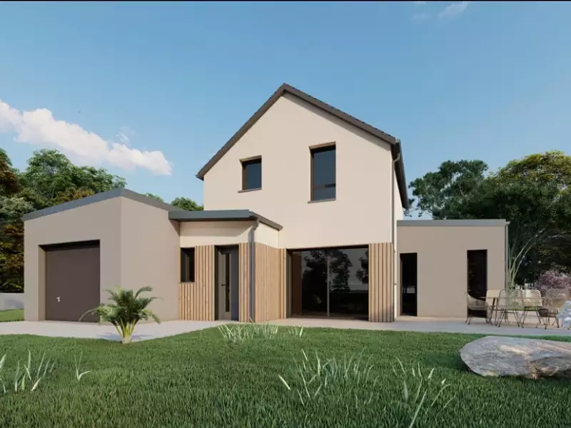 Maison neuve, 112 m² - Pléneuf-Val-André (22370)