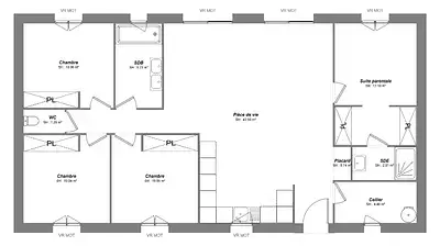 Maison neuve, 101 m²