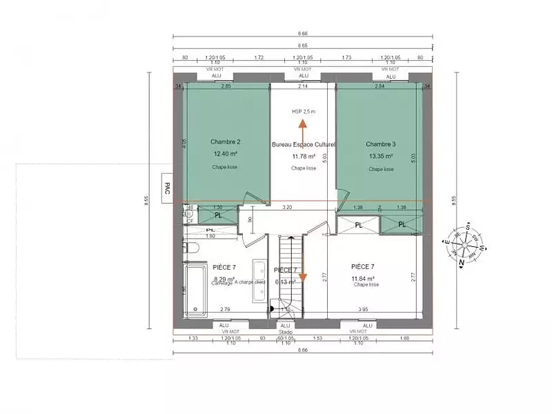 Maison neuve, 135 m² - Baulne (91590)