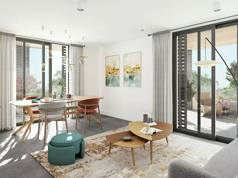 Les Terrasses du Parc / Nue-Propriété - Villeneuve-Loubet (06270)