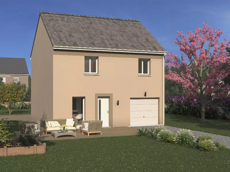Maison neuve, 89 m² - Champmotteux (91150)