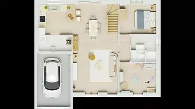 Maison neuve, 73 m²