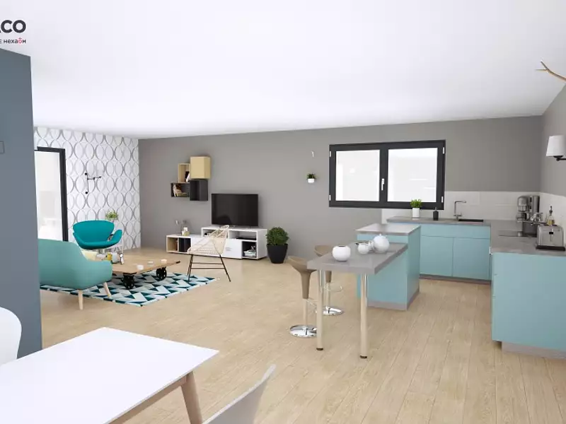 Maison neuve, 147 m² - Le Bec-Thomas (27370)
