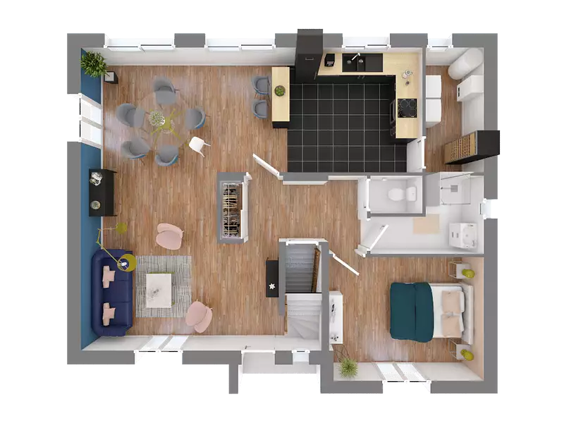 Maison neuve, 106 m² - Villeneuve-la-Guyard (89340)