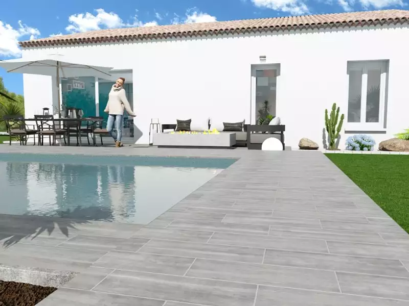 Maison neuve, 93 m² - Allan (26780)