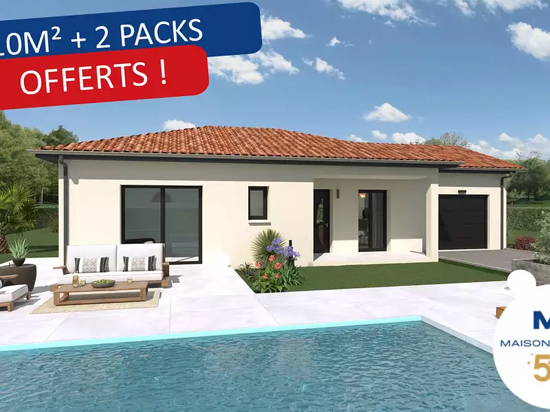Maison neuve, 98 m² - Juliénas (69840)