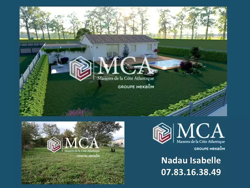 Terrain à bâtir, 400 m² - Cartelègue (33390)