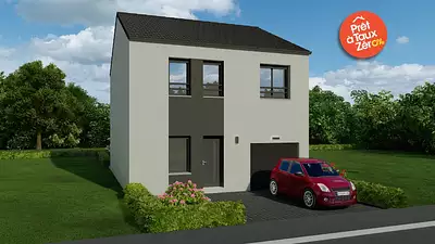 Maison neuve, 90 m²