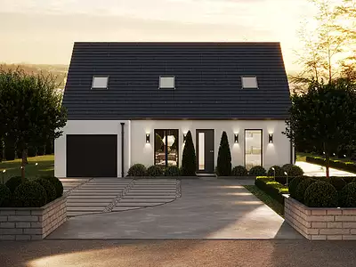 Maison neuve, 73 m²