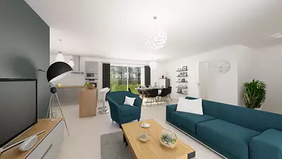 Maison neuve, 66 m²