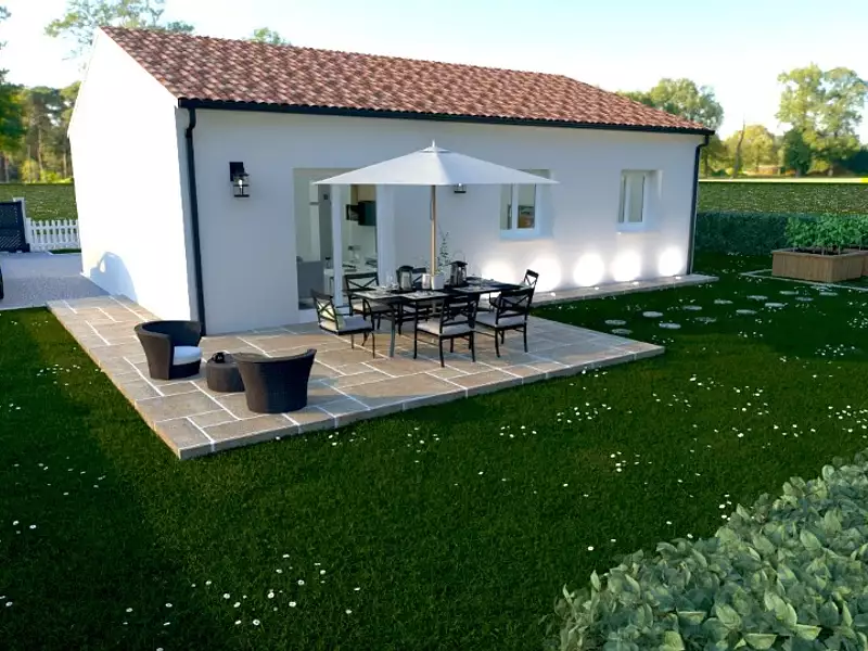 Maison neuve, 70 m² - La Réole (33190)