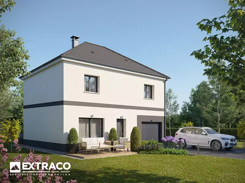 Maison neuve, 100 m² - Le Bocasse (76690)