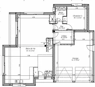 Maison neuve, 81 m²