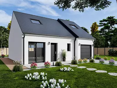Maison neuve, 91 m²