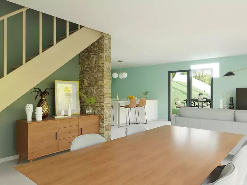 Maison neuve, 105 m² - Ville-sur-Jarnioux (69640)