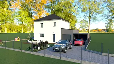 Maison neuve, 90 m²