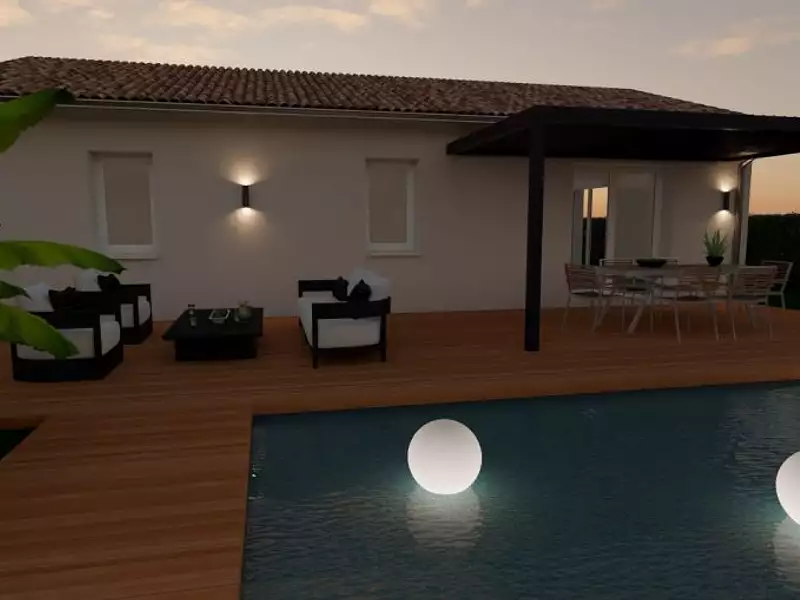 Maison neuve - Saint-Magne (33125)