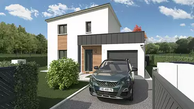 Maison neuve, 90 m²