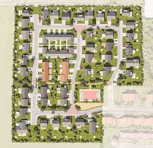 Terrain à bâtir, 457 m²