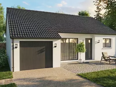 Maison neuve, 73 m²