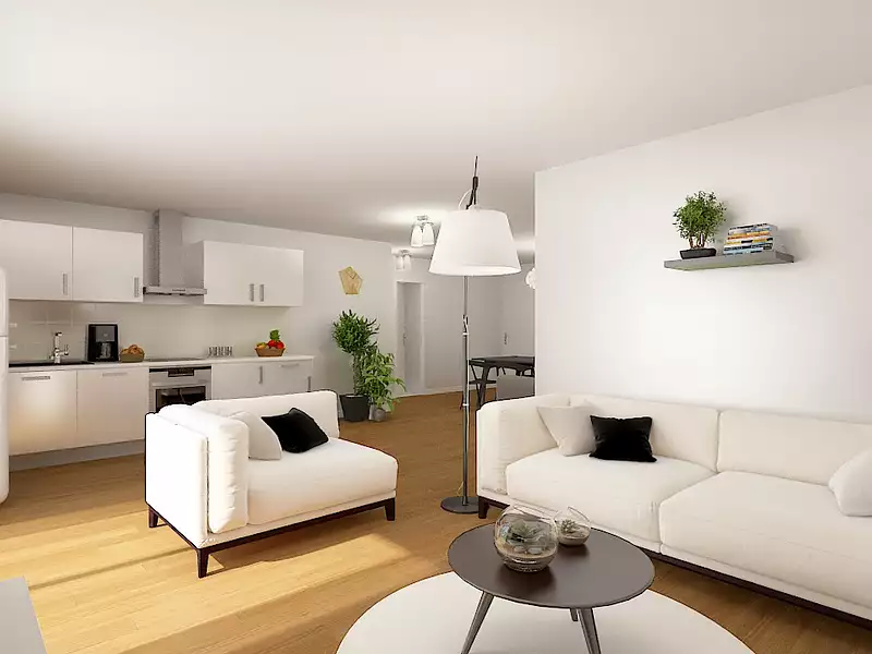 Maison neuve, 89,5 m² - Gauciel (27930)