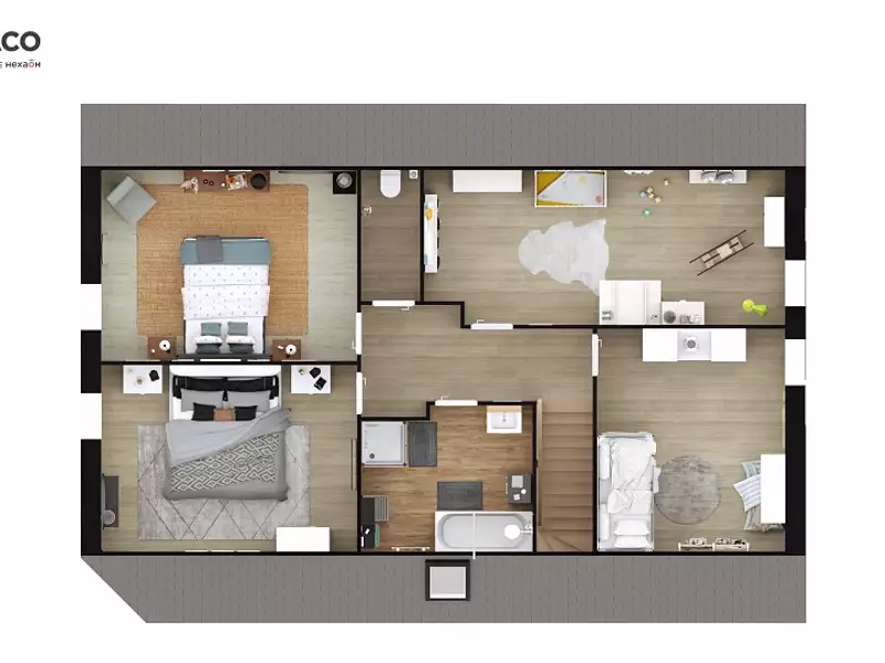 Maison neuve, 135 m² - Mont-Saint-Aignan (76130)