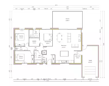 Maison neuve, 104 m²