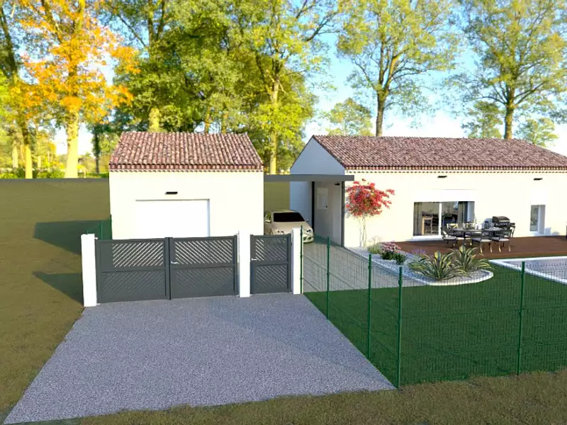 Maison neuve, 100 m² - Cuers (83390)