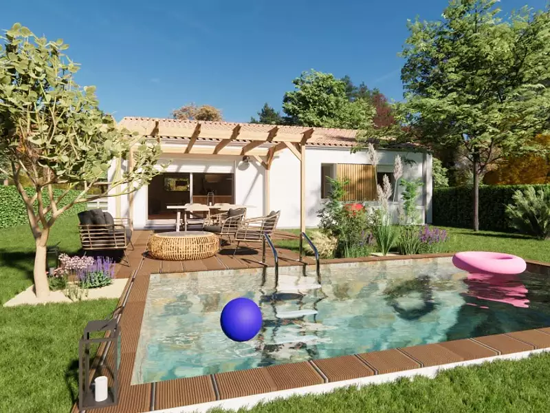 Maison neuve, 61 m² - Commequiers (85220)