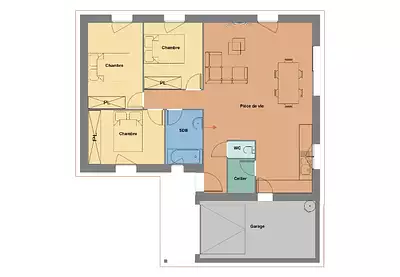 Maison neuve, 85 m²