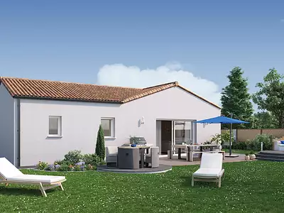Maison neuve, 73 m²