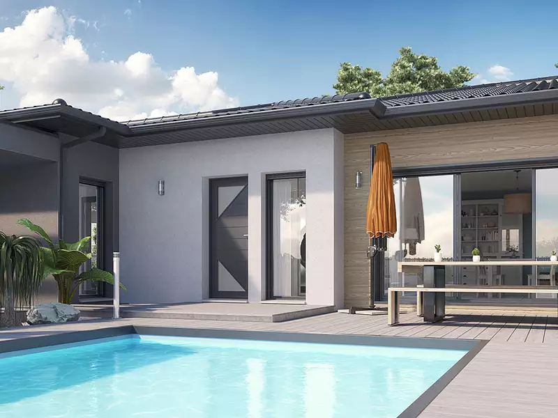 Maison neuve, 155 m² - Gastes (40160)