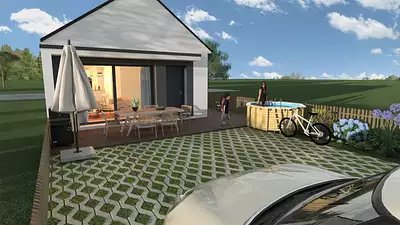 Maison neuve, 87 m²