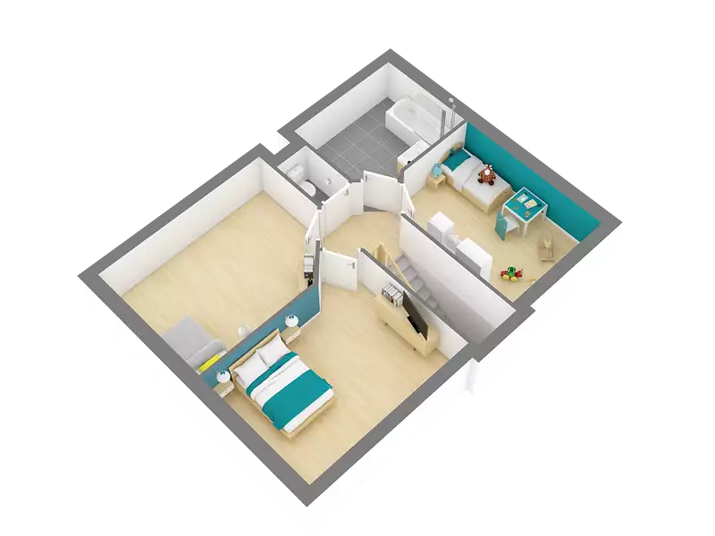 Maison neuve, 95 m² - Jarzé Villages (49140)