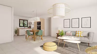 Maison neuve, 71 m²