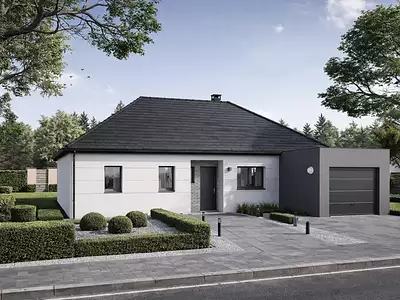 Maison neuve, 92,32 m²