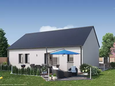 Maison neuve, 77 m² - Les Rairies (49430)
