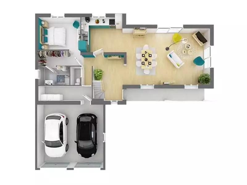 Maison neuve, 134 m² - Saint-Marcel (71380)