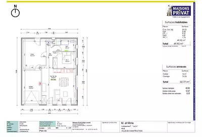 Maison neuve, 50 m²