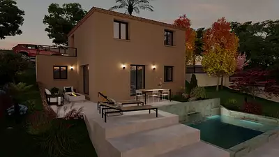 Maison neuve, 90 m²