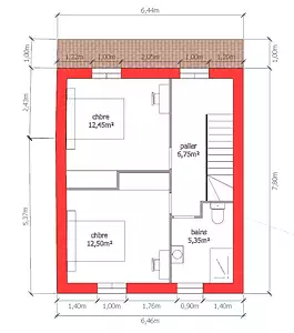 Maison neuve, 118 m²