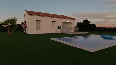 Maison neuve, 80 m²