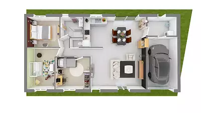 Maison neuve, 91 m²